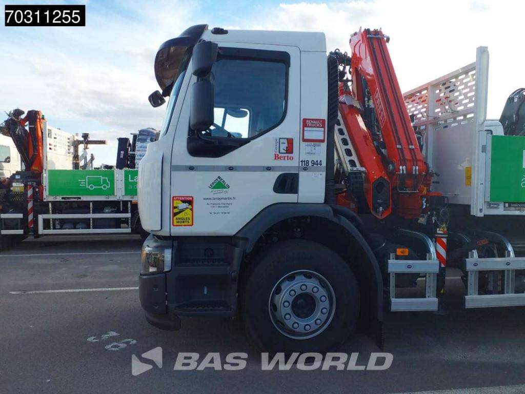Renault C 320 4X2 Fassi F125.A.1.23 XE Kran Crane Tipper Automatic Euro 6 Foto 7