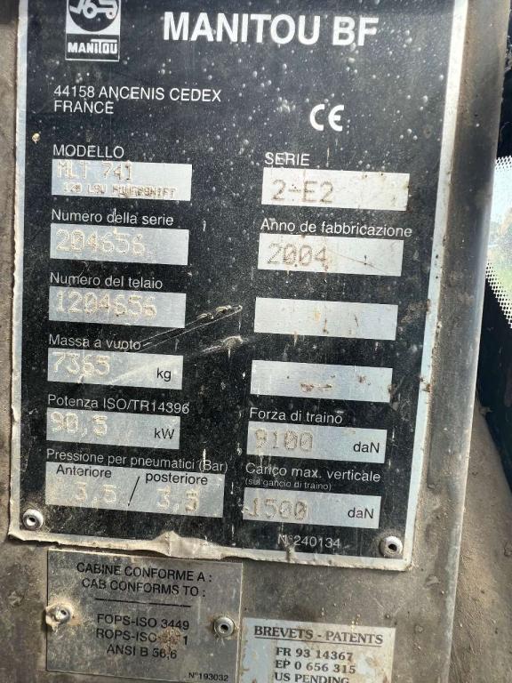 Manitou MLT 741-120 POWERSHIFT Foto 2