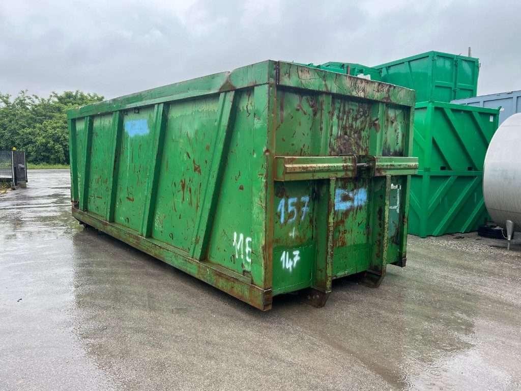 CONTAINER SCARRABILE USATO A CIELO APERTO Foto 4