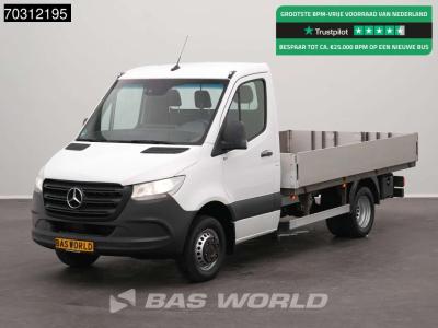 Mercedes-Benz Sprinter 516 CDI Automaat Dubbellucht 160PK Open Laadbak Navi Airco Cruise Standkachel Euro6 Pritsc in vendita da BAS World B.V.