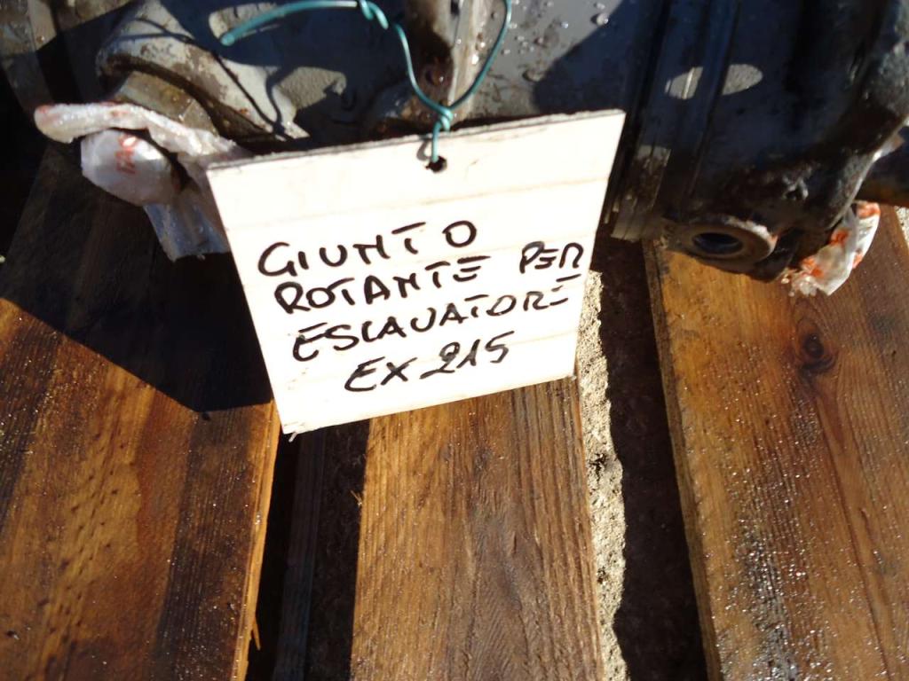 Giunto Rotante per Fiat Hitachi EX 215 Foto 4