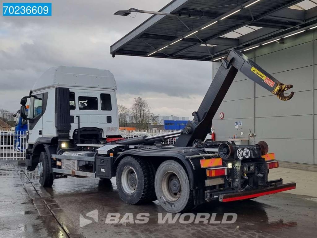 Iveco Trakker 450 6X4 20t Marrel Hooklift Big-Axle Euro 6 Foto 5