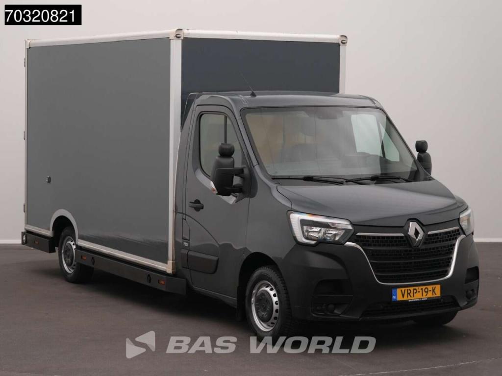 Renault Master 150PK Luchtvering Automaat Bakwagen LED Airco Cruise Camera Parkeersensoren Euro6 Meubelbak Foto 6