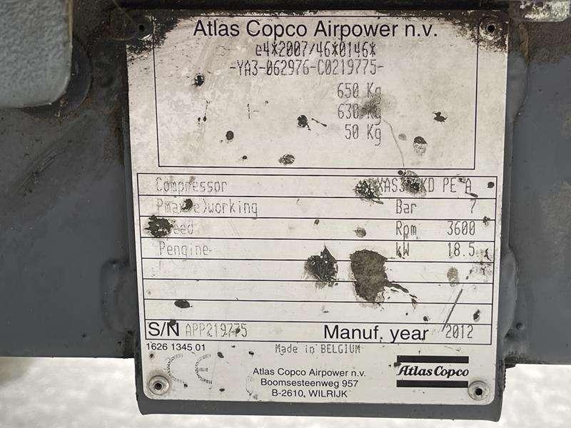 Atlas Copco XAS 37 KD Foto 3