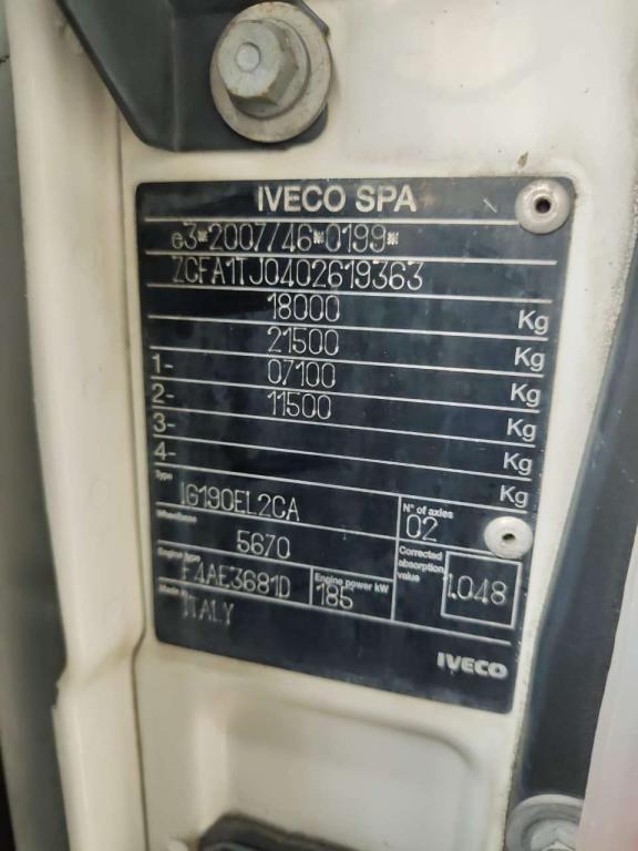 Iveco EUROCARGO 180E25K Foto 8