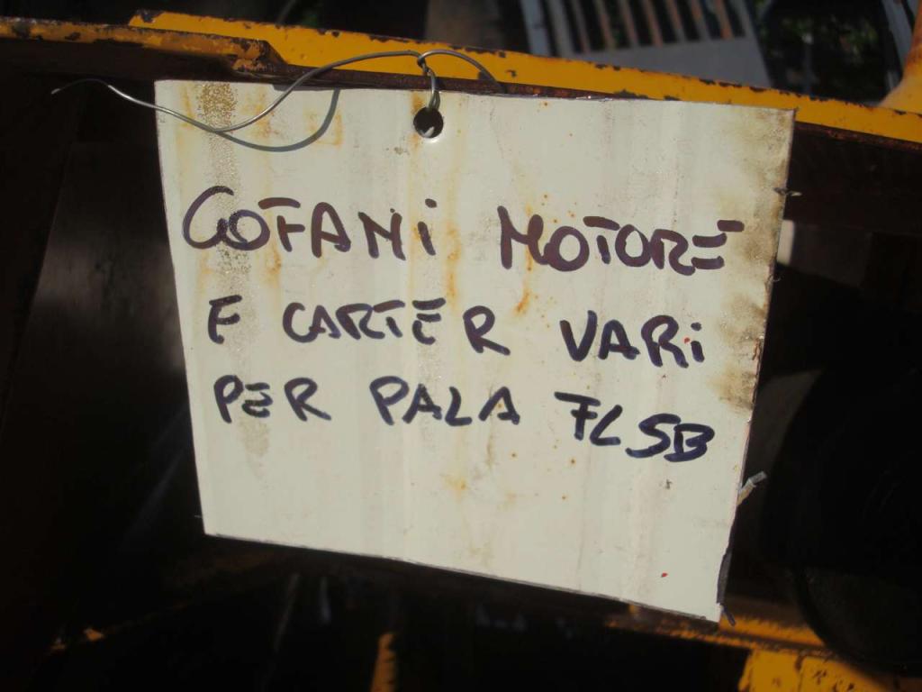 Cofanatura e carter carrozzeria per Fiat Allis FL5B Foto 2