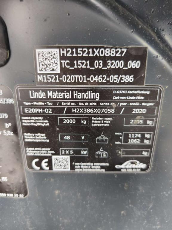 Linde E20PH-02 Foto 5