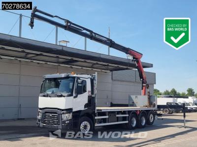 Renault C 480 8X4 Palfinger 24.001 SLD5 Kran Crane Lift-Lenkachse Euro 6 in vendita da BAS World B.V.