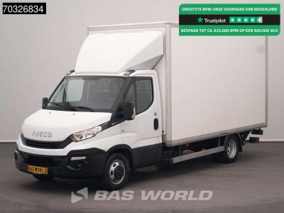 Iveco Daily 35C14 Laadklep Bakwagen Airco Cruise Euro6 Meubelbak Koffer Ladebordwand LBW Taillift Airco C in vendita da BAS World B.V.
