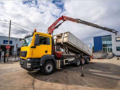 Man TGS 32.400 BL + Fassi 245A/5x in vendita da Braem NV