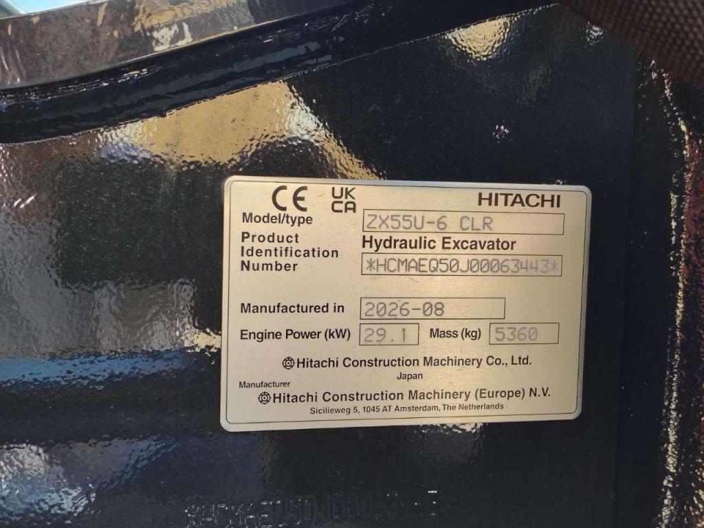 Hitachi ZX 55U-6 CLR Foto 11