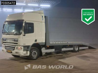 Daf CF75.360 4X2 NL-Truck APK Machine transporter hydraulic ramp Winch Automatic Euro 3 in vendita da BAS World B.V.