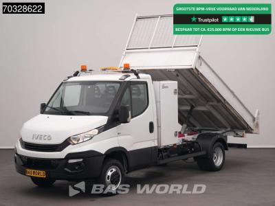 Iveco Daily 35C12 Kipper met Kist Dubbellucht 3,5t Trekhaak Airco Cruise Euro6 Tipper Benne Kieper Airco in vendita da BAS World B.V.