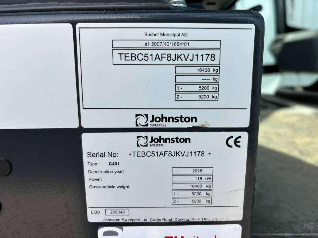 Johnston CX401 - 80km/h - sweeper Foto 10