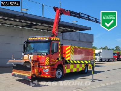 Mercedes-Benz Actros 1827 Actros 4X2 Fire truck Watertank for electrical vehicles Winch Palfinger PK19.001SLD Cra in vendita da BAS World B.V.