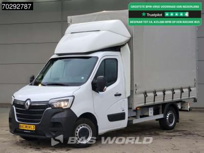 Renault Master 145PK Schuifzeilen Achterdeuren Bakwagen LED Airco Cruise Euro6 Meubelbak Koffer Zeilen Zeil in vendita da BAS World B.V.
