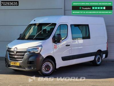 Renault Master 150PK Dubbel Cabine L2H2 LED Navi Airco Cruise Camera Parkeersensoren Euro6 L2 DC Doka Mixto in vendita da BAS World B.V.
