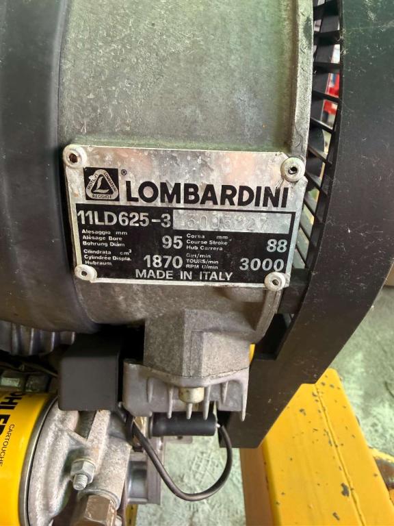 GRUPPO ELETTROGENO CARRELLATO LOMBARDINI KVA 15 Foto 4