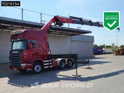 Scania R480 R 6X2 NL-Truck HMF ODIN OK6 Crane Kran 6 Extensions Lift+Lenkachse ADR in vendita da BAS World B.V.