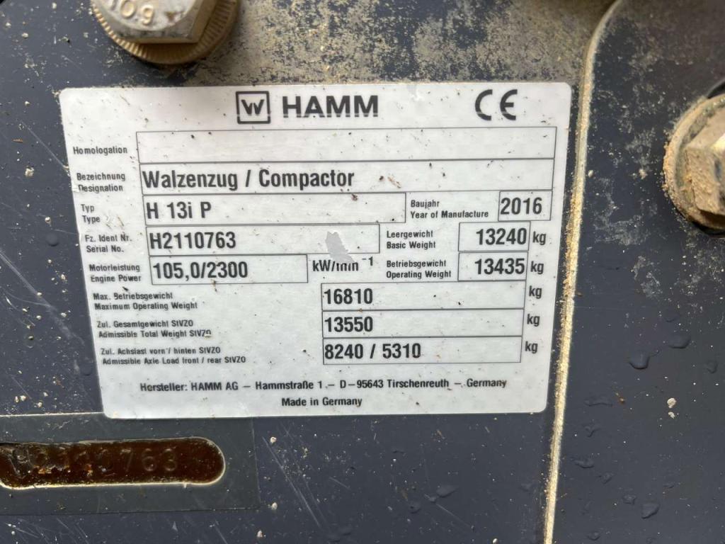 Hamm H13i Padfoot compactor Foto 25