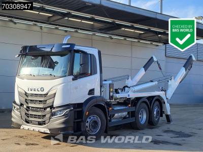 Iveco X-Way 420 X-Way 6X2 NEW! Meiller AK16MT skiploader Lift+steering axle Automatic Euro 6 in vendita da BAS World B.V.