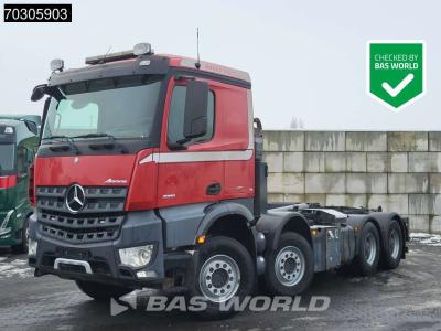 Mercedes Arocs 3251 Arocs 8X4 Palfinger hooklift Big-Axle Automatic Euro 6 in vendita da BAS World B.V.