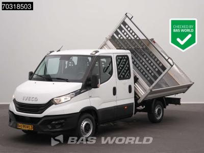 Iveco Daily 35S16 Automaat Driezijdige Kipper Dubbel Cabine 3,5t Trekhaak 160PK Airco Camera Euro6 Tipper in vendita da BAS World B.V.