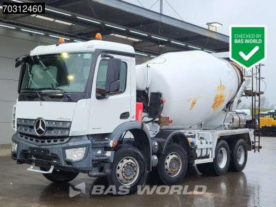 Mercedes-Benz Arocs 3240 Arocs 8X4 9m3 Stetter Mixer Steelsuspension Automatic Euro 6 in vendita da BAS World B.V.