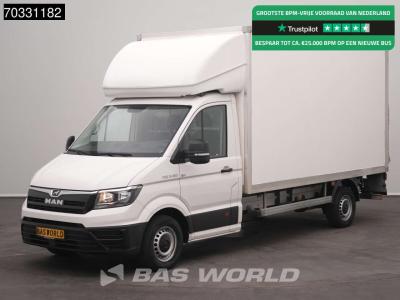 Man TGE 3.180 Dhollandia Laadklep Zijdeur Bakwagen Camera Airco Cruise Koffer Meubelbak Airco Cruise co in vendita da BAS World B.V.