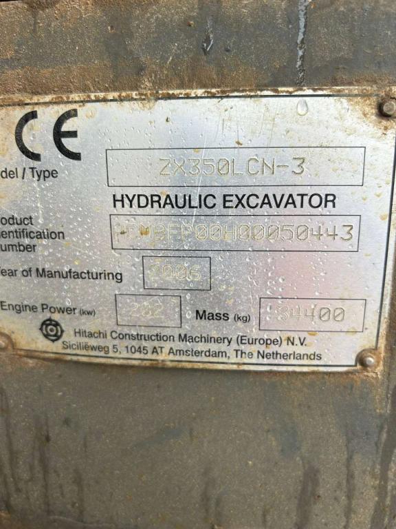 Hitachi Zaxis 350 LCN-3 Foto 5
