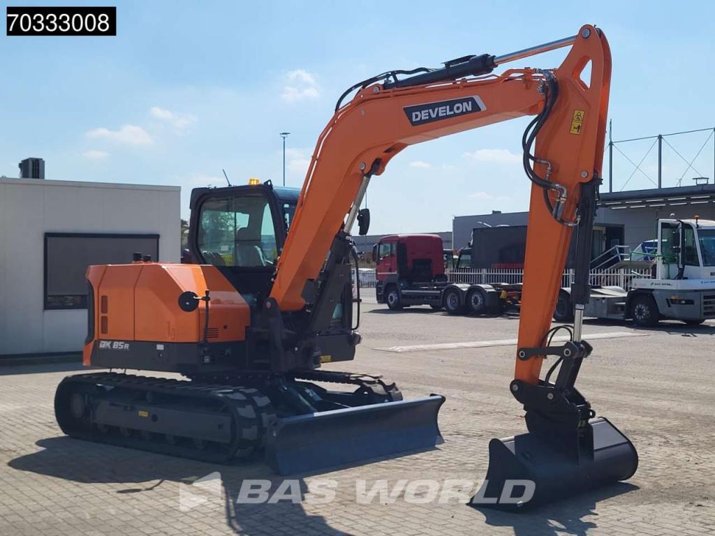 Develon DX85 R-7 A/C - PIN ON / 3 BUCKETS Foto 10