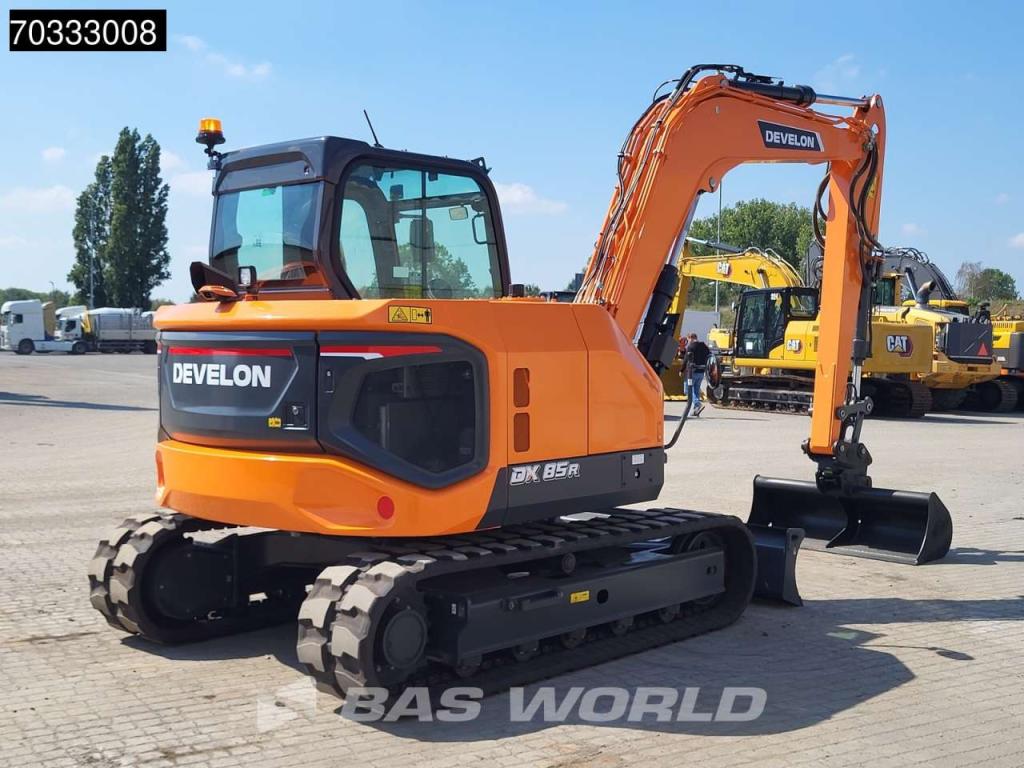 Develon DX85 R-7 A/C - PIN ON / 3 BUCKETS Foto 9