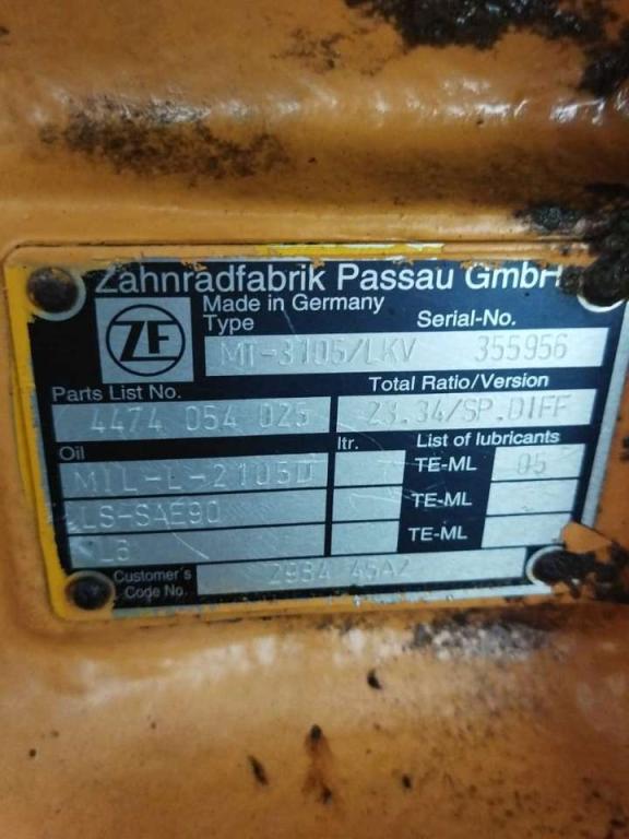 Assale anteriore per ZF MT-3105/LKV Foto 6