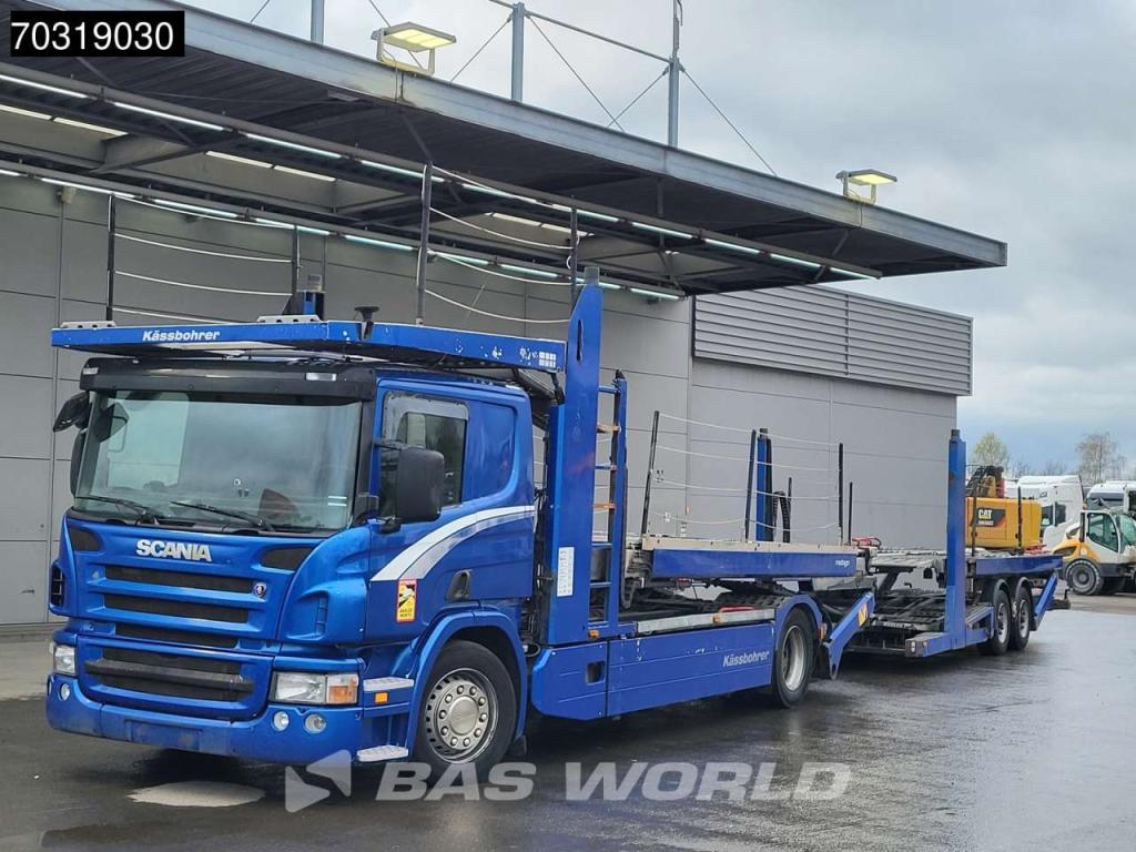 Scania P420 4X2 Kassbohrer Car transporter combi Full Air suspension Automatic Euro 3 Foto 12