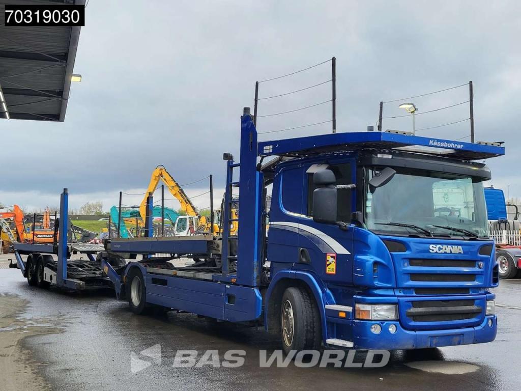 Scania P420 4X2 Kassbohrer Car transporter combi Full Air suspension Automatic Euro 3 Foto 14