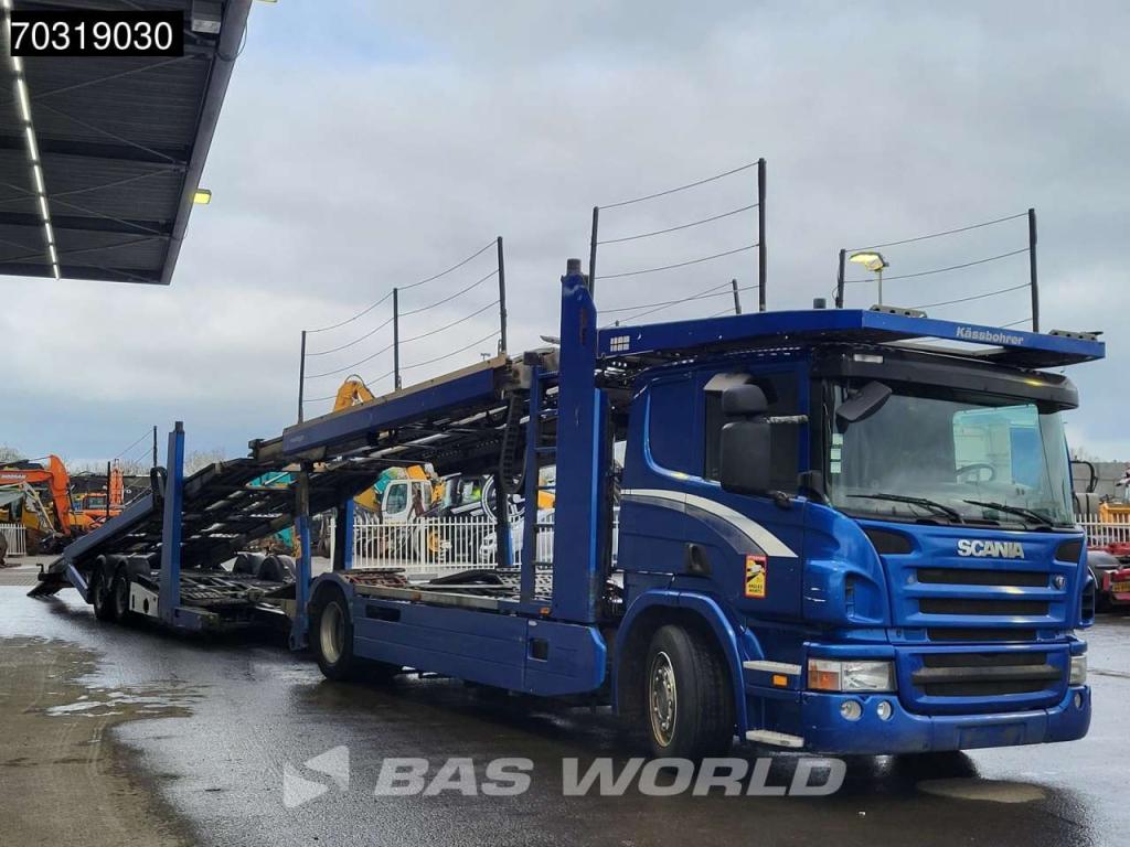 Scania P420 4X2 Kassbohrer Car transporter combi Full Air suspension Automatic Euro 3 Foto 19
