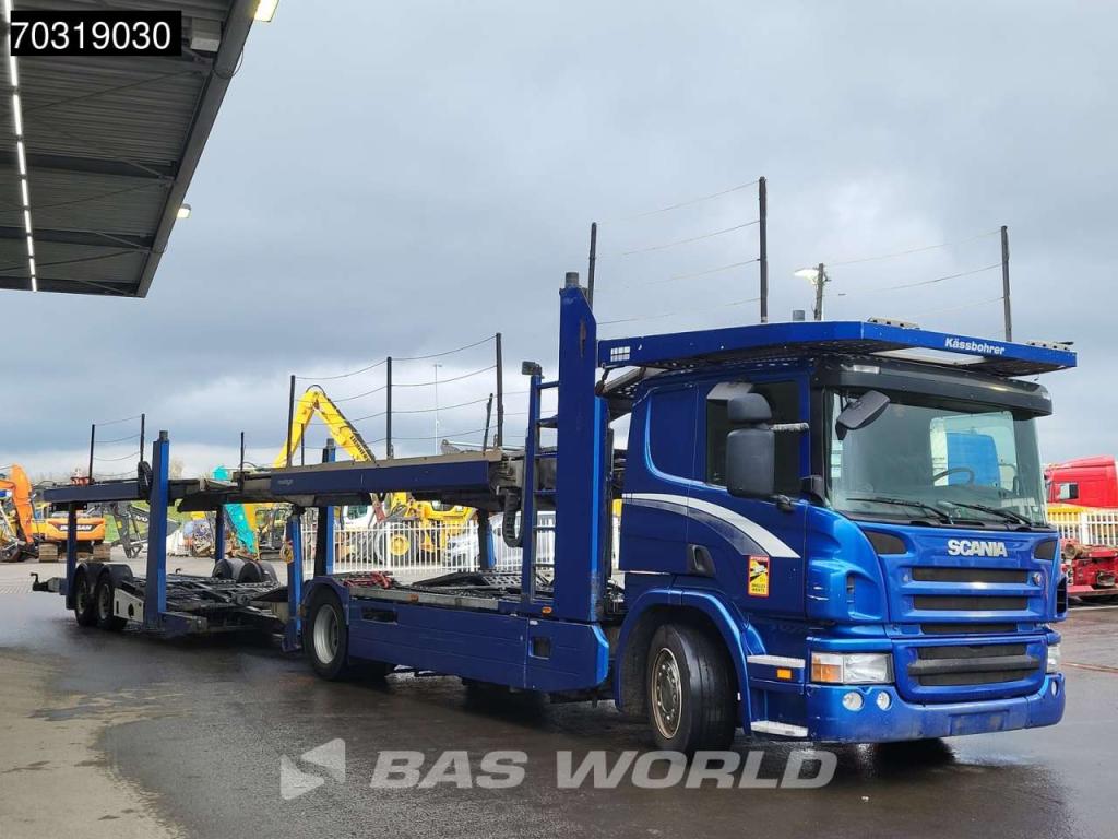 Scania P420 4X2 Kassbohrer Car transporter combi Full Air suspension Automatic Euro 3 Foto 3