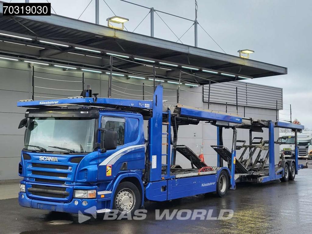 Scania P420 4X2 Kassbohrer Car transporter combi Full Air suspension Automatic Euro 3 Foto 7