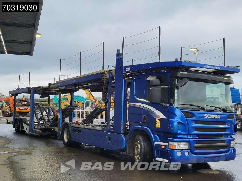 Scania P420 4X2 Kassbohrer Car transporter combi Full Air suspension Automatic Euro 3 Foto 9