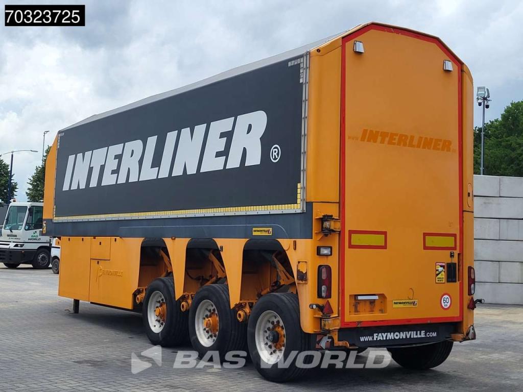 Faymonville F-S43-1EBB 3 axles 6670kg Glass Innenlader 2xLift Axle Foto 2