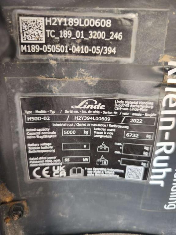Linde H50D-02 Foto 7