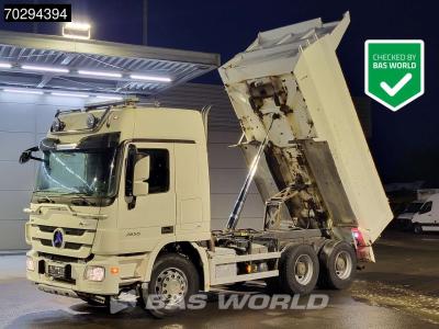 Mercedes Actros 2655 Actros 6X4 V8 Retarder Big-Axle Steelsuspension 11m3 Euro 5 in vendita da BAS World B.V.