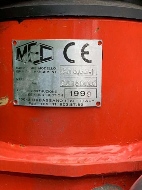 Mec SCARRABILE USATO A CIELO APERTO CON GRU Foto 12