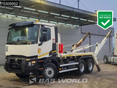Renault C 430 C 6X4 18tons Hyva NG2018TAXL skiploader Big-Axle Automatic VEB Euro 6 in vendita da BAS World B.V.