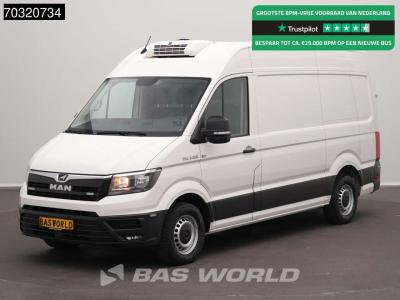 Man TGE 3.180 Automaat Koelwagen Thermo King V-300 MAX L3H3 180PK Airco Cruise Camera Euro6 L2H2 Koel K in vendita da BAS World B.V.