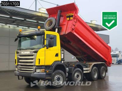Scania G420 G 8X4 8x6 18m3 KH Kipper Steel suspension Big-Axle Euro 4 in vendita da BAS World B.V.