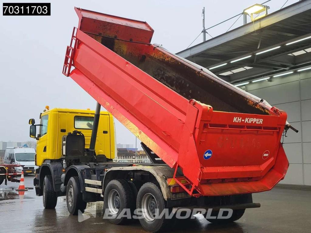 Scania G420 G 8X4 8x6 18m3 KH Kipper Steel suspension Big-Axle Euro 4 Foto 3