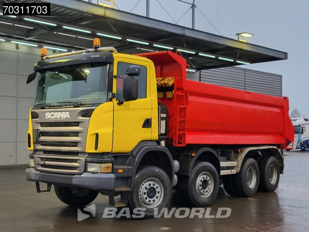 Scania G420 G 8X4 8x6 18m3 KH Kipper Steel suspension Big-Axle Euro 4 Foto 5