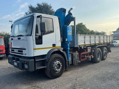 Iveco Eurotech 190E30 Ribaltabile + Gru in vendita da G.M. Service srl