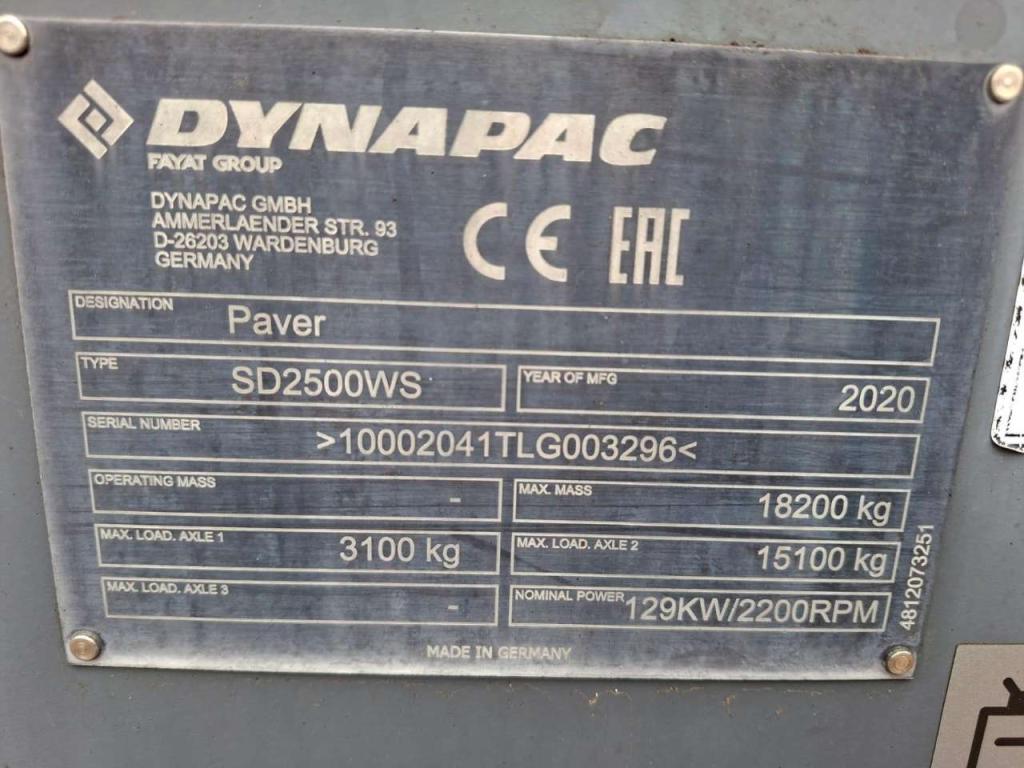 Dynapac SD 2500WS Foto 5
